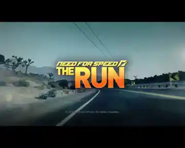 Need For Speed The Run (USA) screen shot title